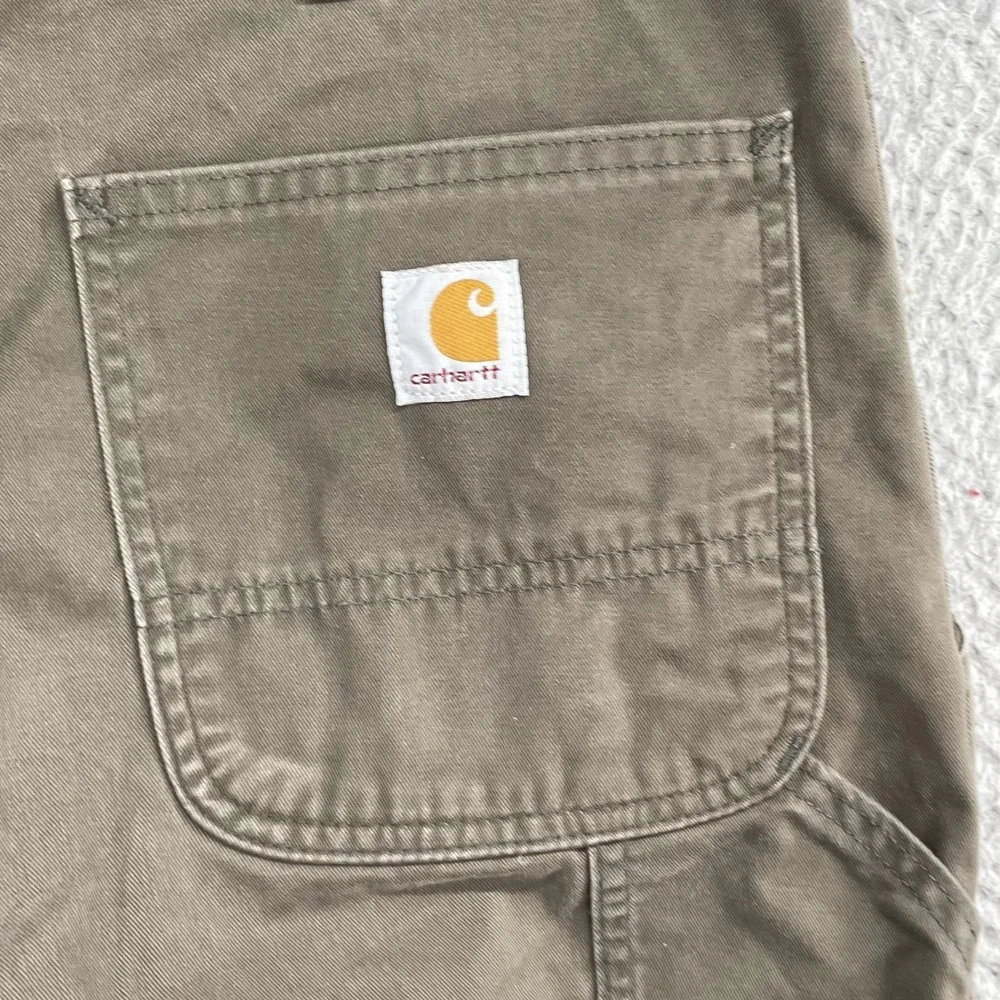 Carhartt Carpenter Pants Men's 36x29* Brown Workwear Skater Y2k 90s Utility Hike